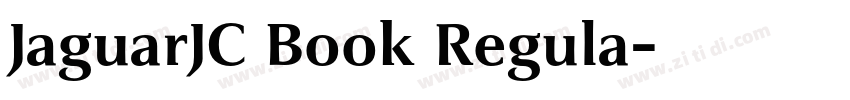 JaguarJC Book Regula字体转换